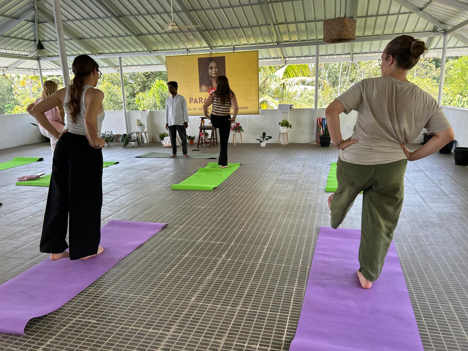 Warrior Pose Practice